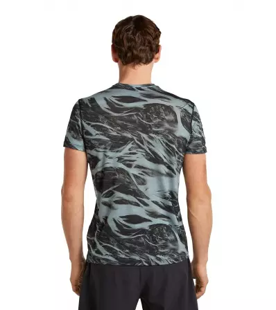 Тениска Icebreaker Merino 125 Cool Lite Speed SS Tee Motion AOP M's